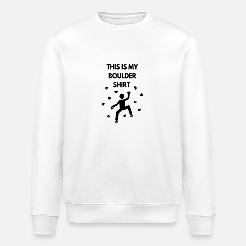 Boulder Shirt - Stanley/Stella Unisex Bio-Sweatshirt ROLLER - Weiß