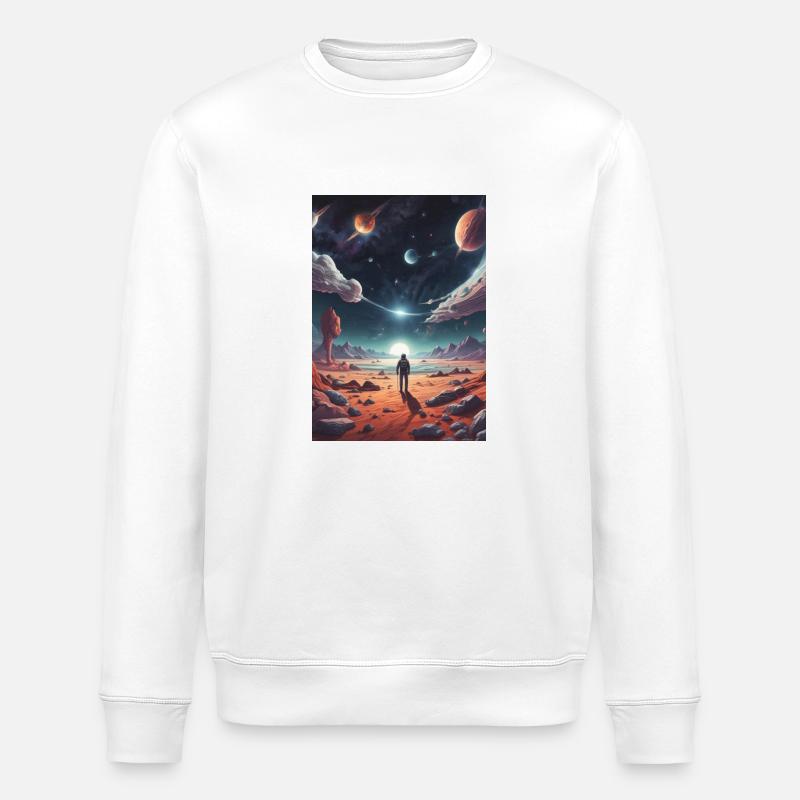 Bugi Mändel 2024/03 - Stanley/Stella Unisex Bio-Sweatshirt ROLLER - Weiß
