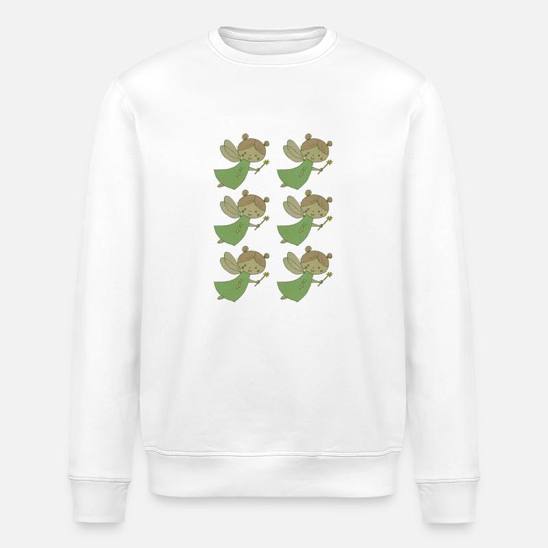 Frais 6 fois plus - Sweat bio ROLLER Stanley/Stella Unisexe - blanc