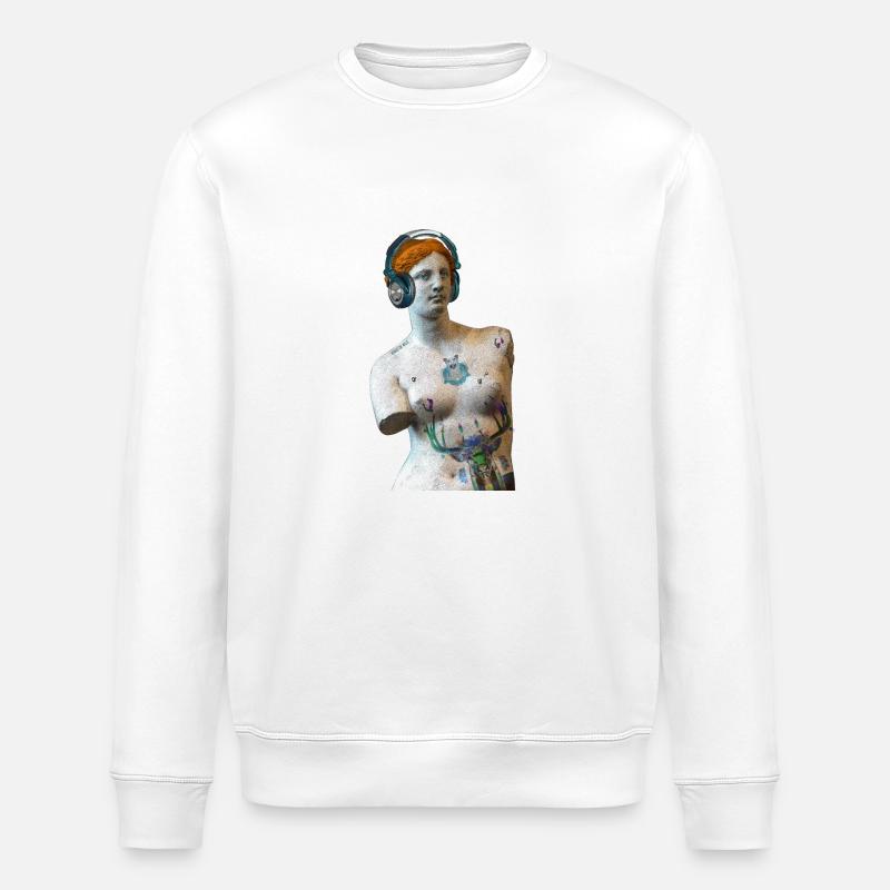Venus von Milo - Stanley/Stella Unisex Bio-Sweatshirt ROLLER - Weiß
