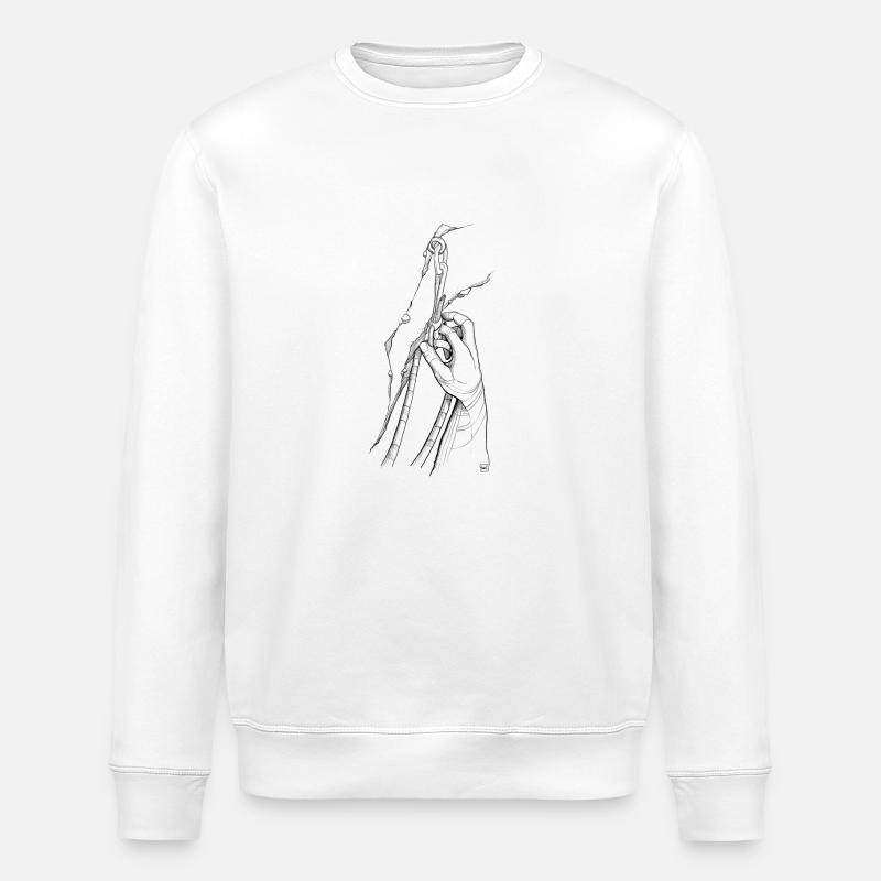 Sûr - Sweat bio ROLLER Stanley/Stella Unisexe - blanc