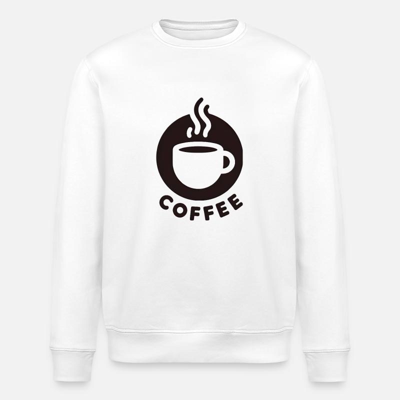 Mug coffee cup - Stanley/Stella ROLLER Unisex Organic Sweatshirt - white