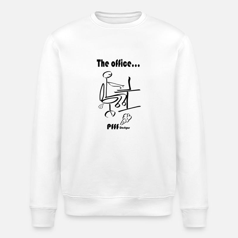 Le bureau PFFF - Sweat bio ROLLER Stanley/Stella Unisexe - blanc