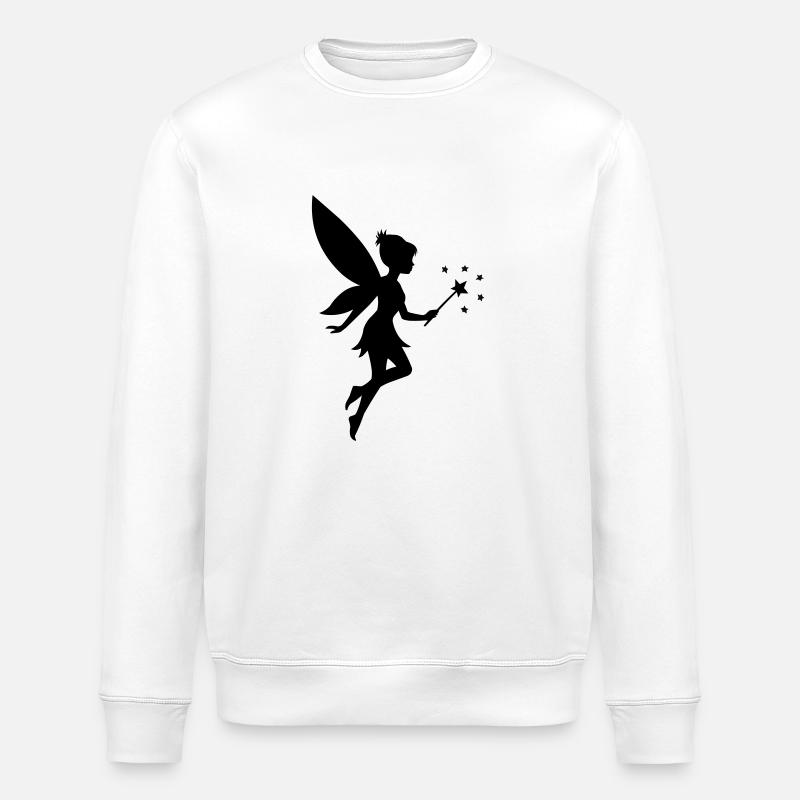 elfe fee - Stanley/Stella Unisex Bio-Sweatshirt ROLLER - Weiß