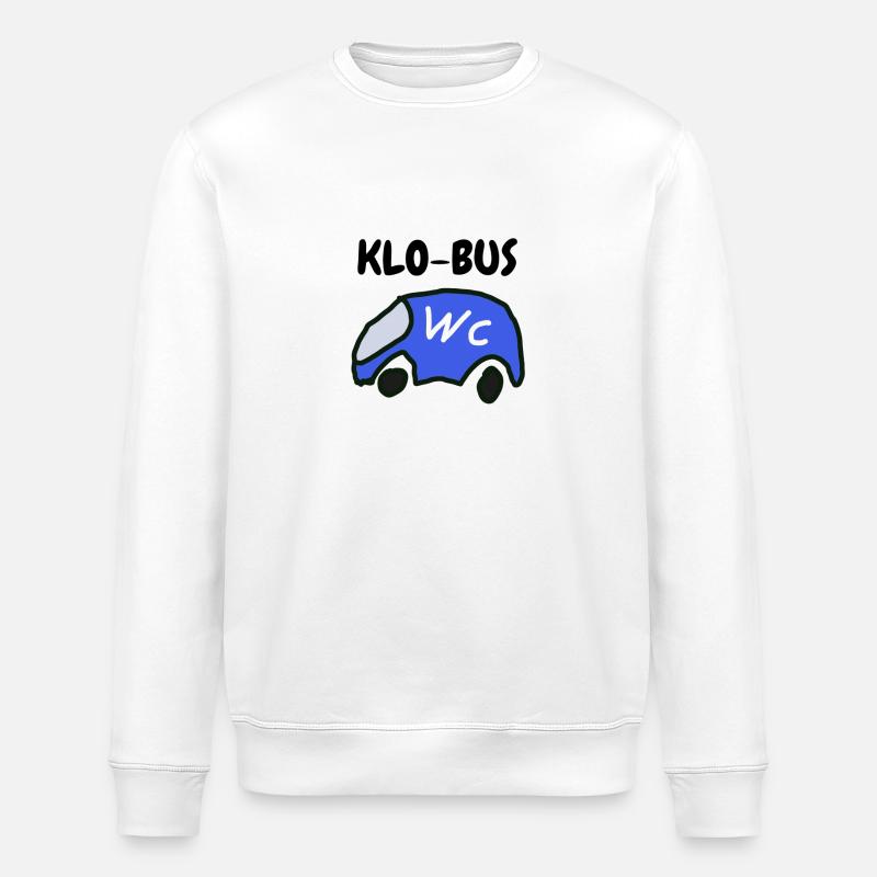 KLO-BUS - Stanley/Stella Unisex Bio-Sweatshirt ROLLER - Weiß