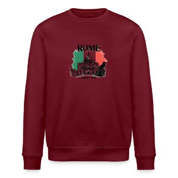 Rom Jubiläum Pilger der Hoffnung 2025, Vatikan v1 - Stanley/Stella Unisex Bio-Sweatshirt ROLLER - Weiß - Vorne - Nik (191cm)