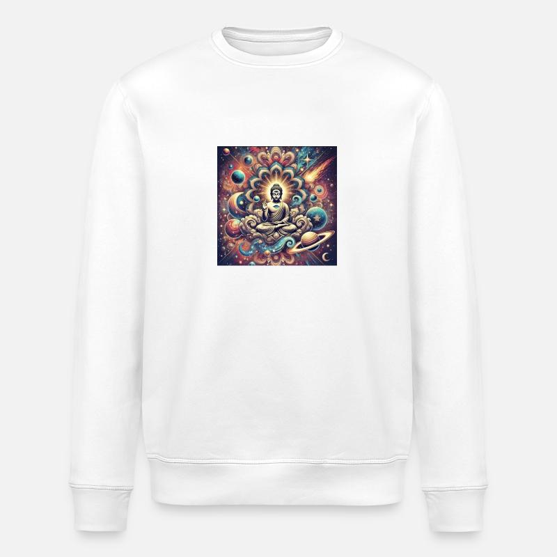 IMG 8287 - Stanley/Stella ROLLER Unisex Organic Sweatshirt - white