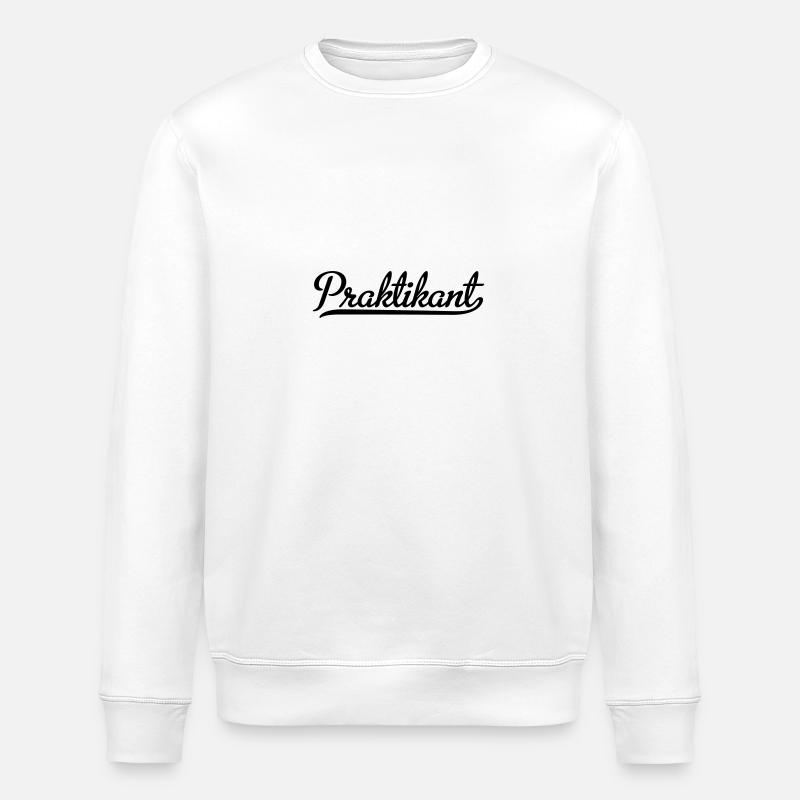praktikant - Stanley/Stella Unisex Bio-Sweatshirt ROLLER - Weiß