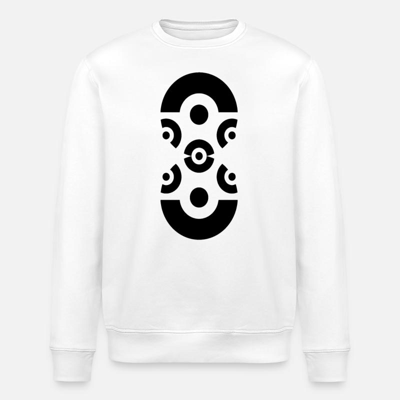 8 - Stanley/Stella Unisex Bio-Sweatshirt ROLLER - Weiß