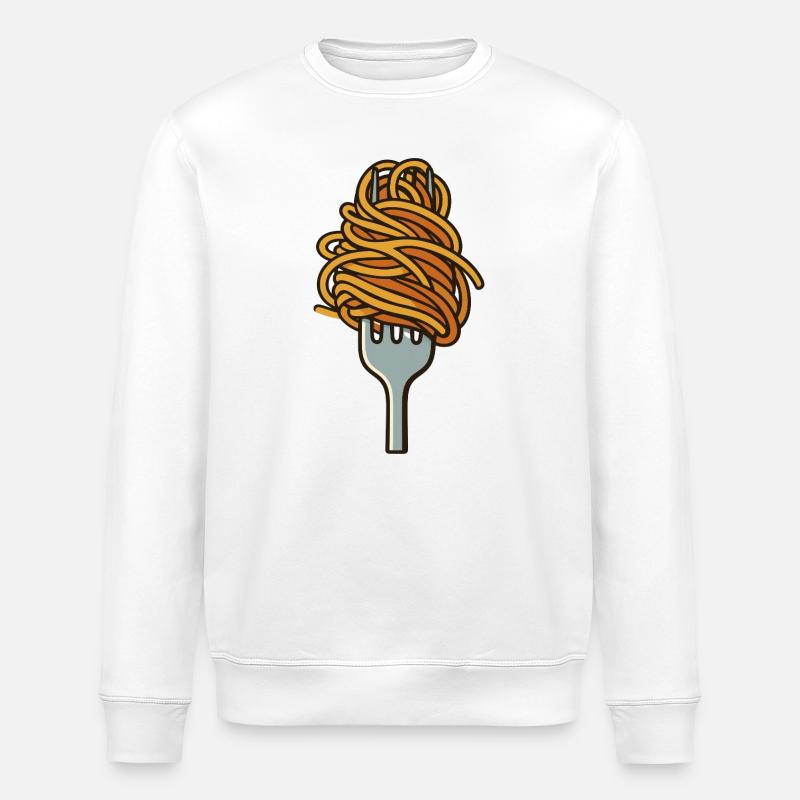 Spaghetti - Stanley/Stella Unisex Bio-Sweatshirt ROLLER - Weiß