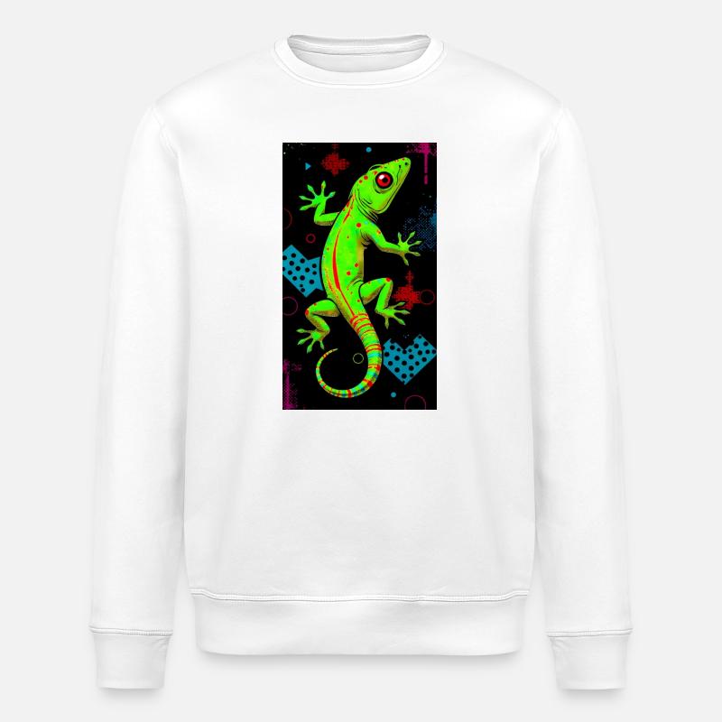 Gecko - Sweat bio ROLLER Stanley/Stella Unisexe - blanc