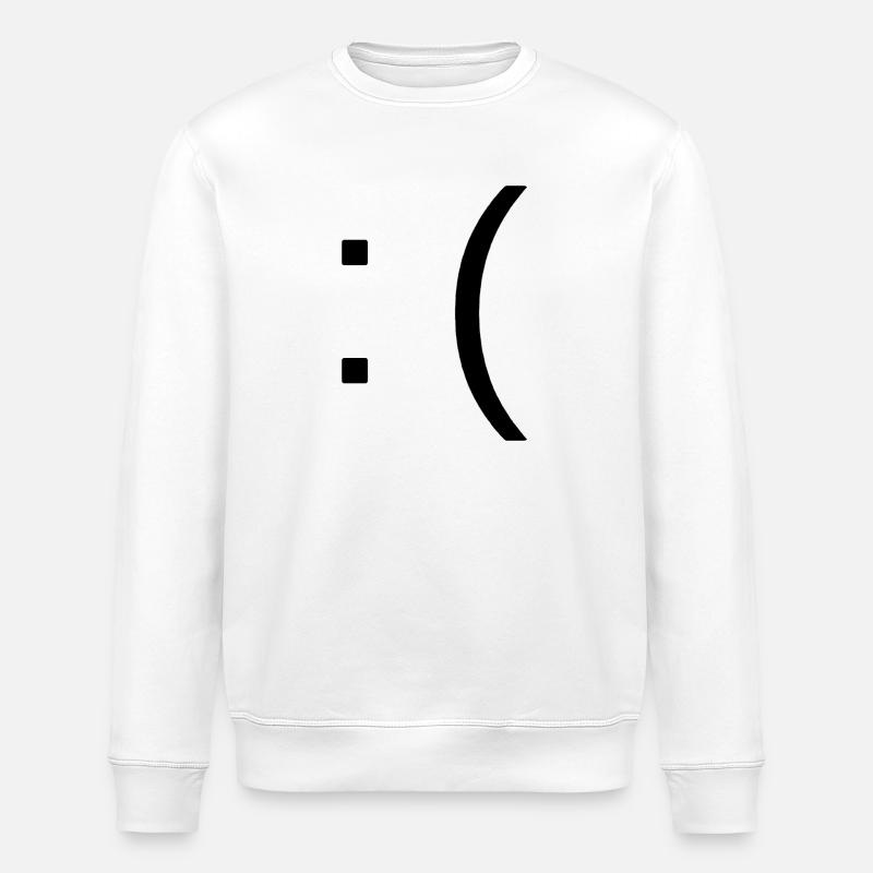 Traurig - Stanley/Stella Unisex Bio-Sweatshirt ROLLER - Weiß