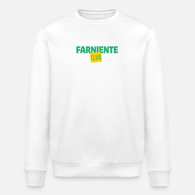 Farniente Club - Sweat bio ROLLER Stanley/Stella Unisexe - blanc