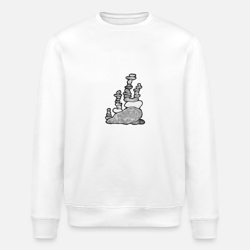 Stones - Stanley/Stella Unisex Bio-Sweatshirt ROLLER - Weiß