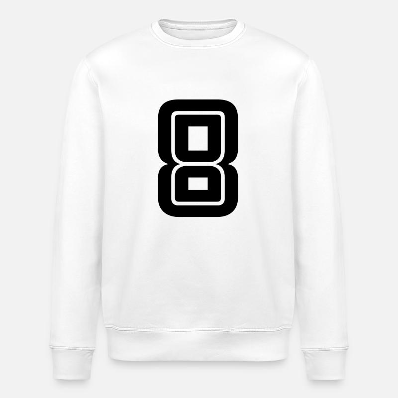 8 - Sweat bio ROLLER Stanley/Stella Unisexe - blanc