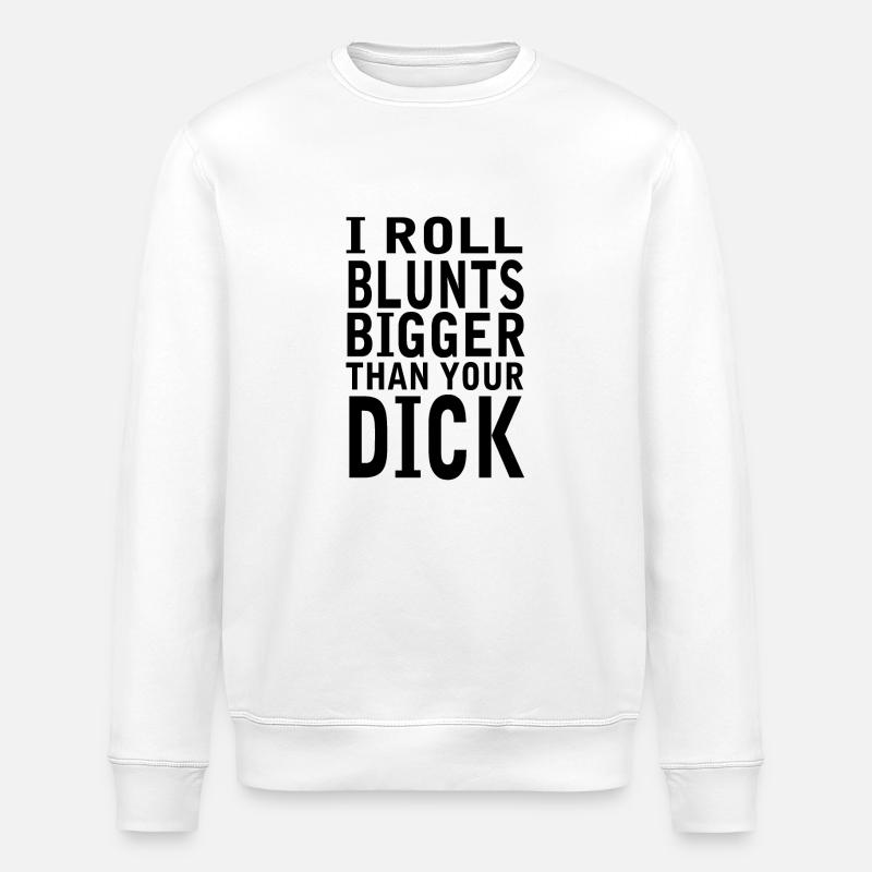 Blunts - Stanley/Stella Unisex Bio-Sweatshirt ROLLER - Weiß