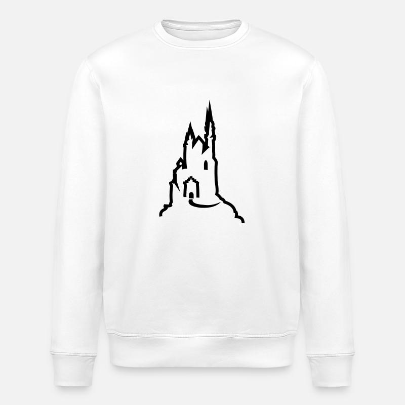 Château - Sweat bio ROLLER Stanley/Stella Unisexe - blanc