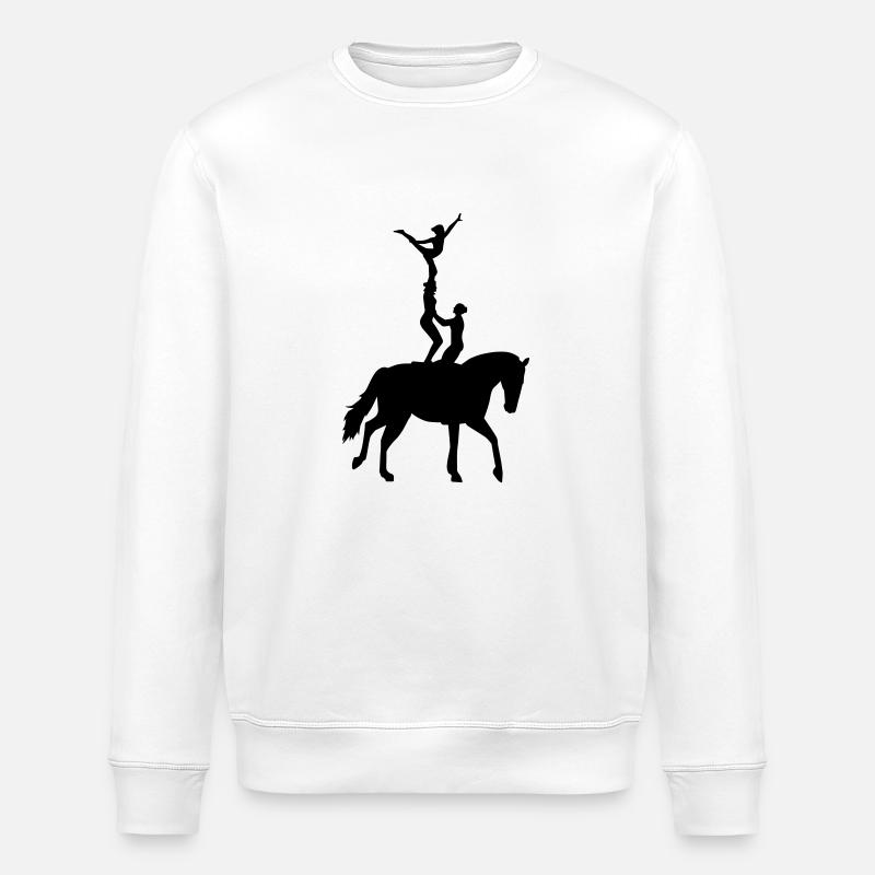 Vaulting - Stanley/Stella ROLLER Unisex Organic Sweatshirt - white
