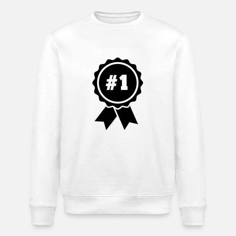 médaille - Sweat bio ROLLER Stanley/Stella Unisexe - blanc