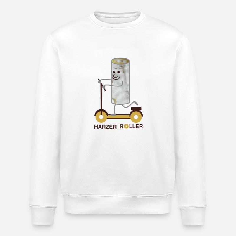 Harzer Roller (b) - Stanley/Stella Unisex Bio-Sweatshirt ROLLER - Weiß