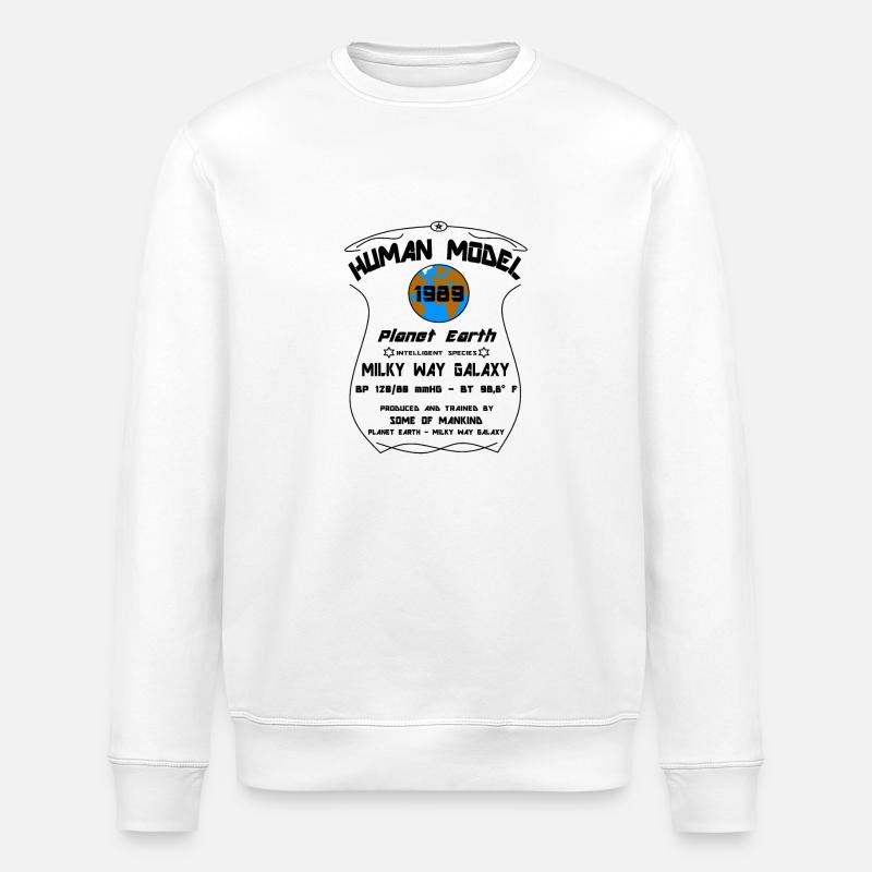 1989 - Stanley/Stella Unisex Bio-Sweatshirt ROLLER - Weiß