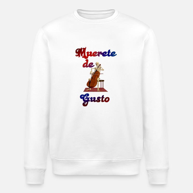 Orchester-Skelett - Stanley/Stella Unisex Bio-Sweatshirt ROLLER - Weiß