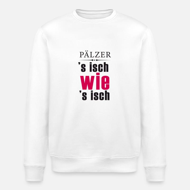Pälzer02 - Stanley/Stella Unisex Bio-Sweatshirt ROLLER - Weiß