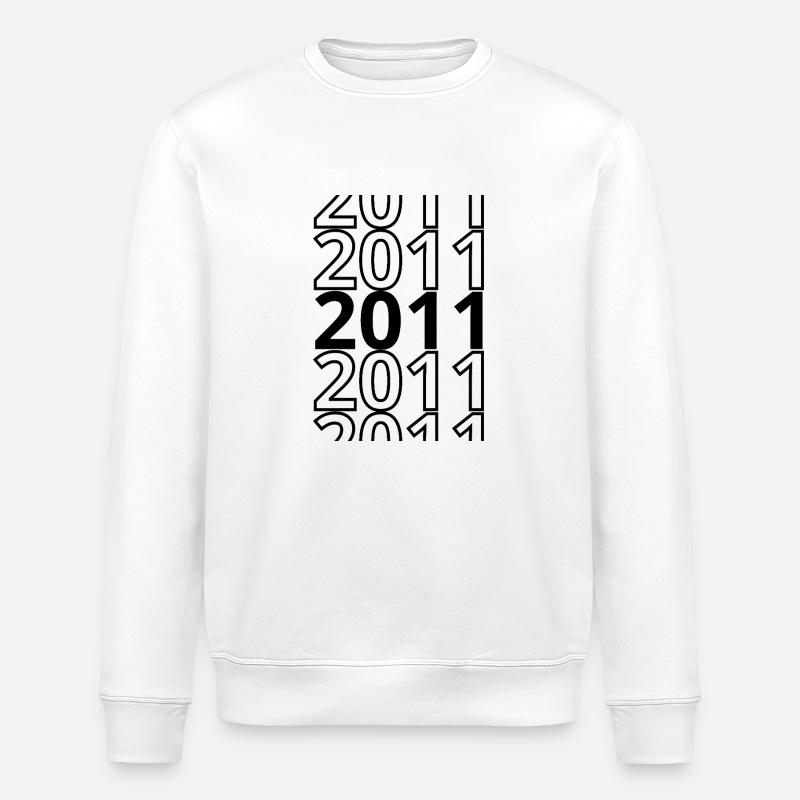 2011 2011 2011 - Stanley/Stella ROLLER Unisex Organic Sweatshirt - white