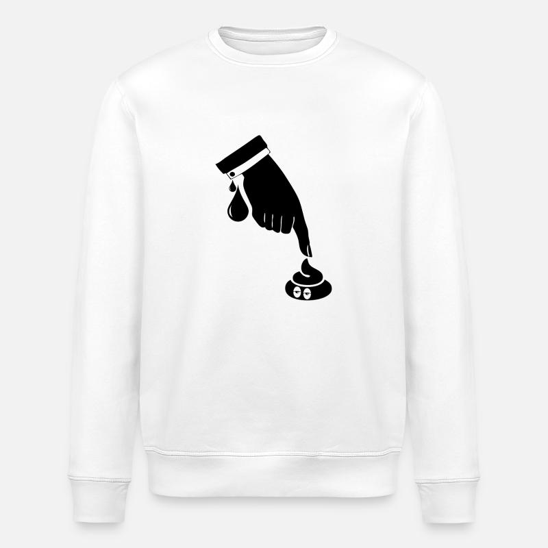 boss blak - Sweat bio ROLLER Stanley/Stella Unisexe - blanc