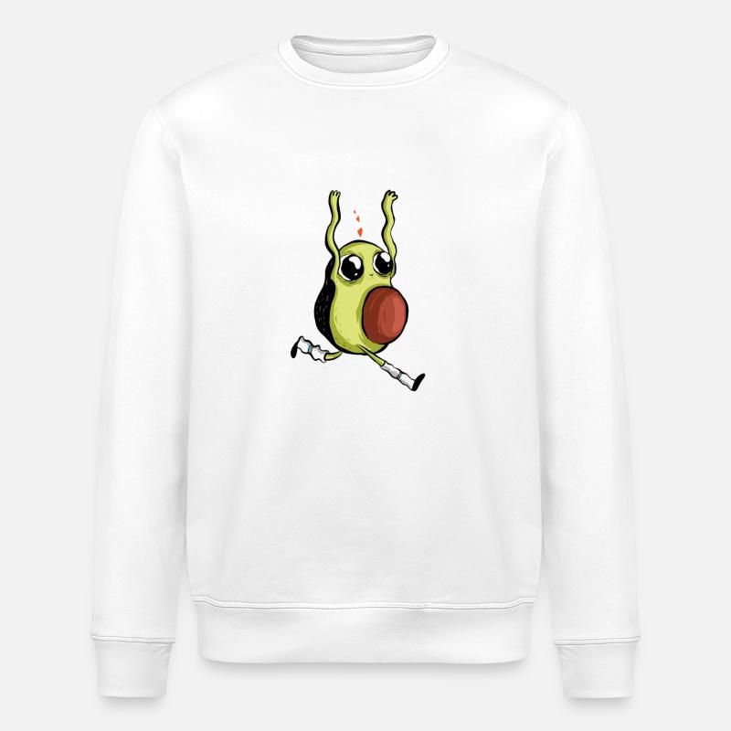 Bébé avocat - Sweat bio ROLLER Stanley/Stella Unisexe - blanc