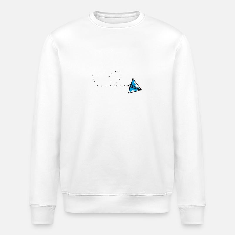 paperplane - Sweat bio ROLLER Stanley/Stella Unisexe - blanc