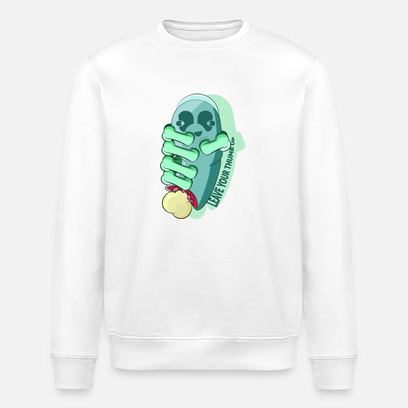 POUCE - Sweat bio ROLLER Stanley/Stella Unisexe - blanc