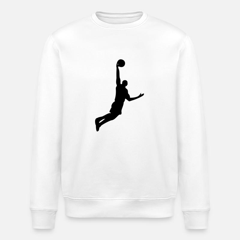 basketball - Stanley/Stella Unisex Bio-Sweatshirt ROLLER - Weiß
