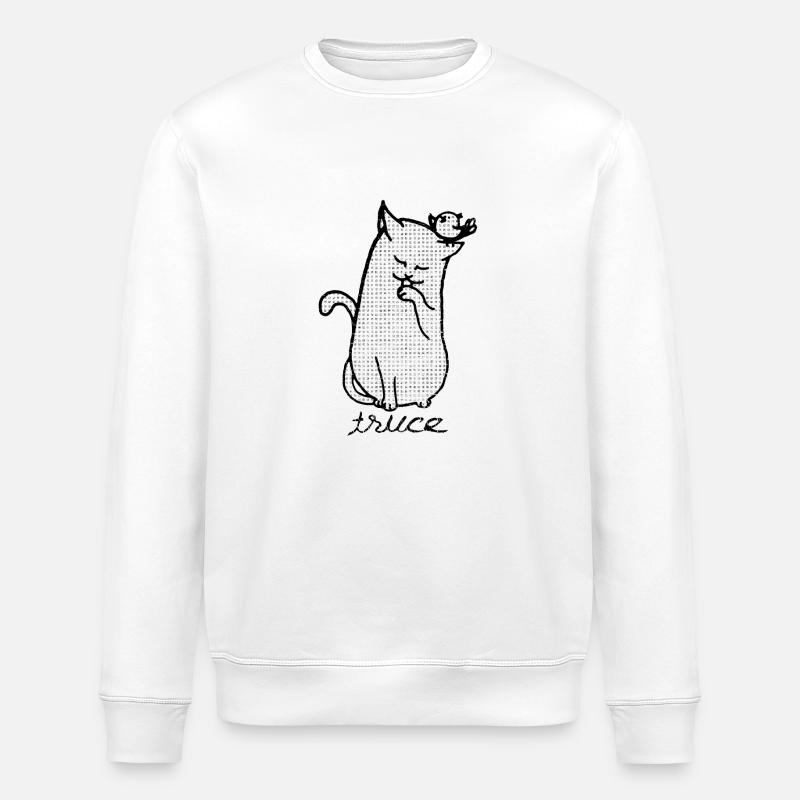 truce - Stanley/Stella Unisex Bio-Sweatshirt ROLLER - Weiß