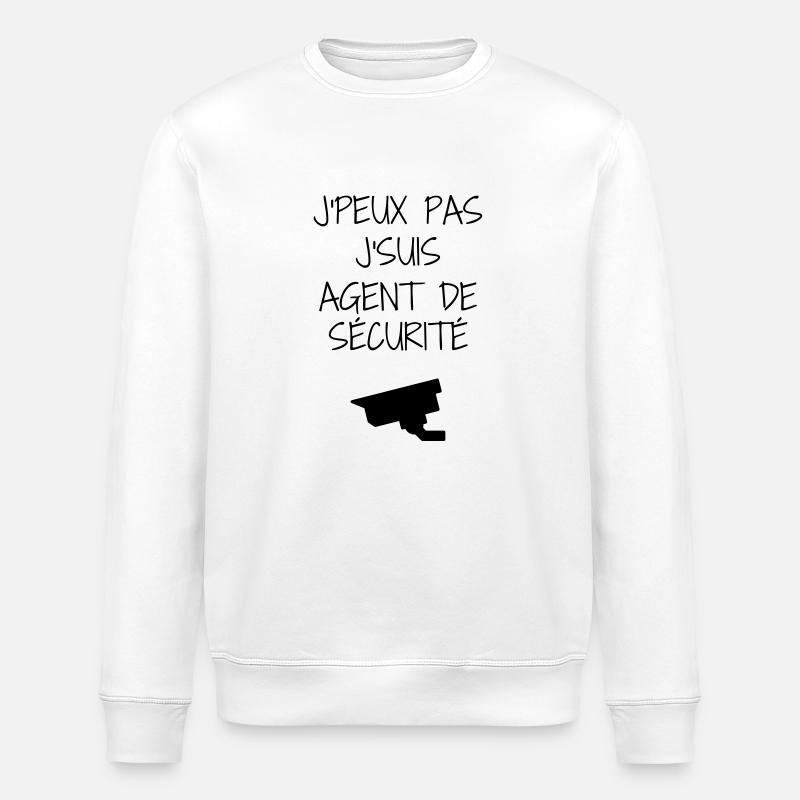 Watchmann / Supervisor / Mahnwache / Security - Stanley/Stella Unisex Bio-Sweatshirt ROLLER - Weiß