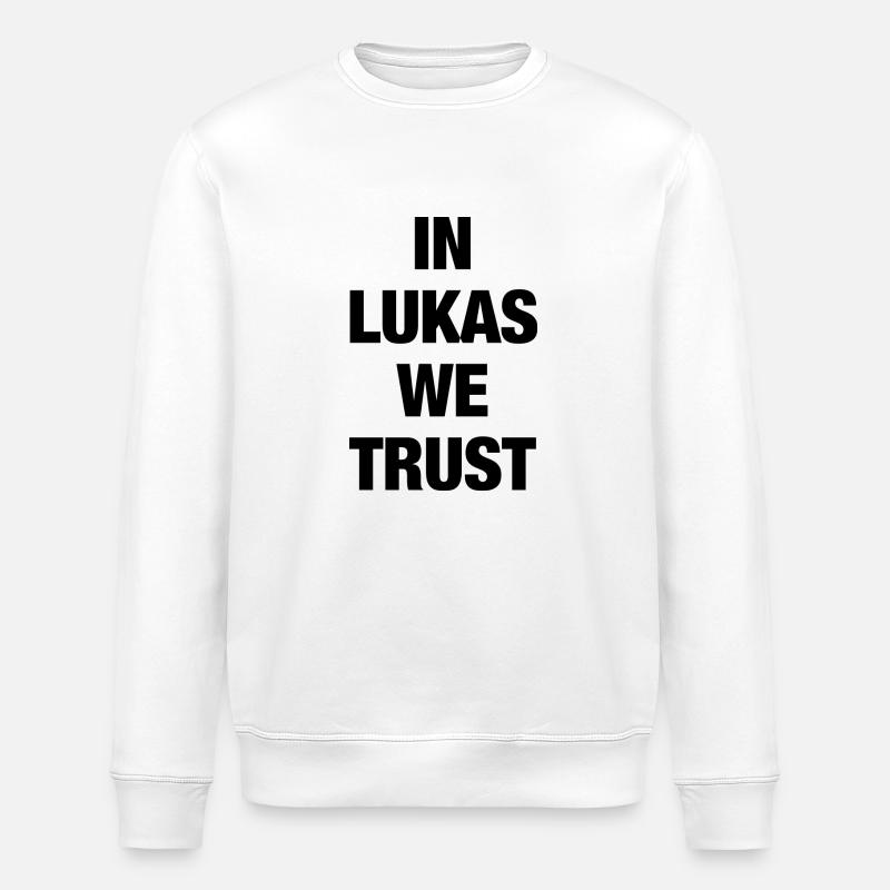 Lukas - Stanley/Stella Unisex Bio-Sweatshirt ROLLER - Weiß