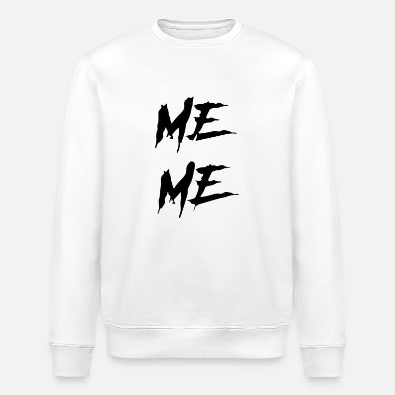 ich mich - Stanley/Stella Unisex Bio-Sweatshirt ROLLER - Weiß