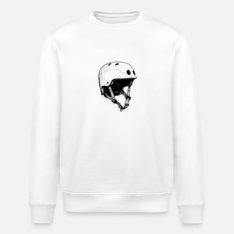 Casque de skate - Sweat bio ROLLER Stanley/Stella Unisexe - blanc