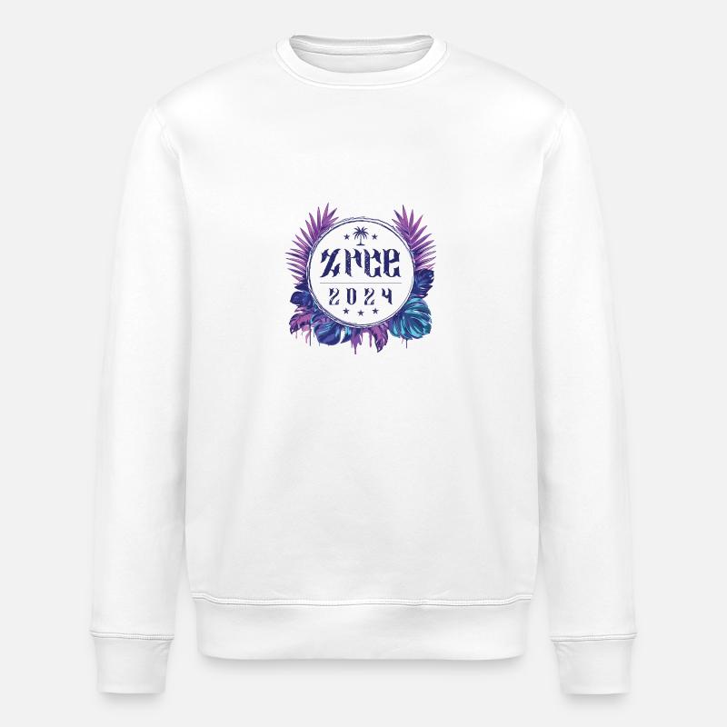 Zrce 2024 - Stanley/Stella ROLLER Unisex Organic Sweatshirt - white
