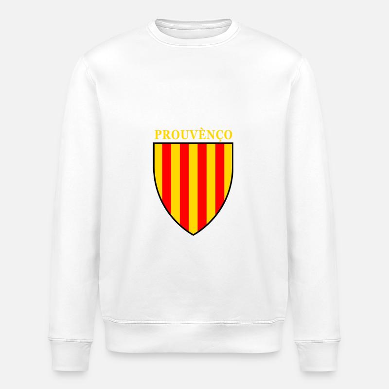 Provence - Stanley/Stella Unisex Bio-Sweatshirt ROLLER - Weiß