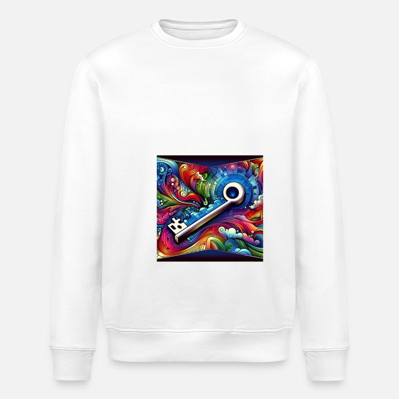 Musterschlüssel der Farben - Stanley/Stella Unisex Bio-Sweatshirt ROLLER - Weiß