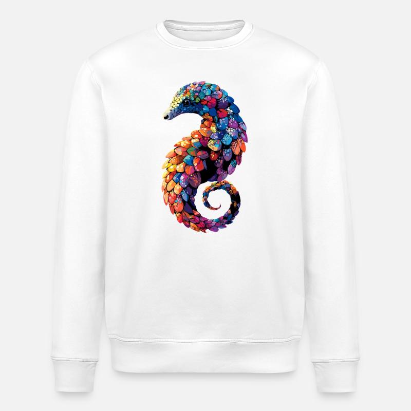 Pangolin Pangolin Pomme de pin Pangolins - Sweat bio ROLLER Stanley/Stella Unisexe - blanc