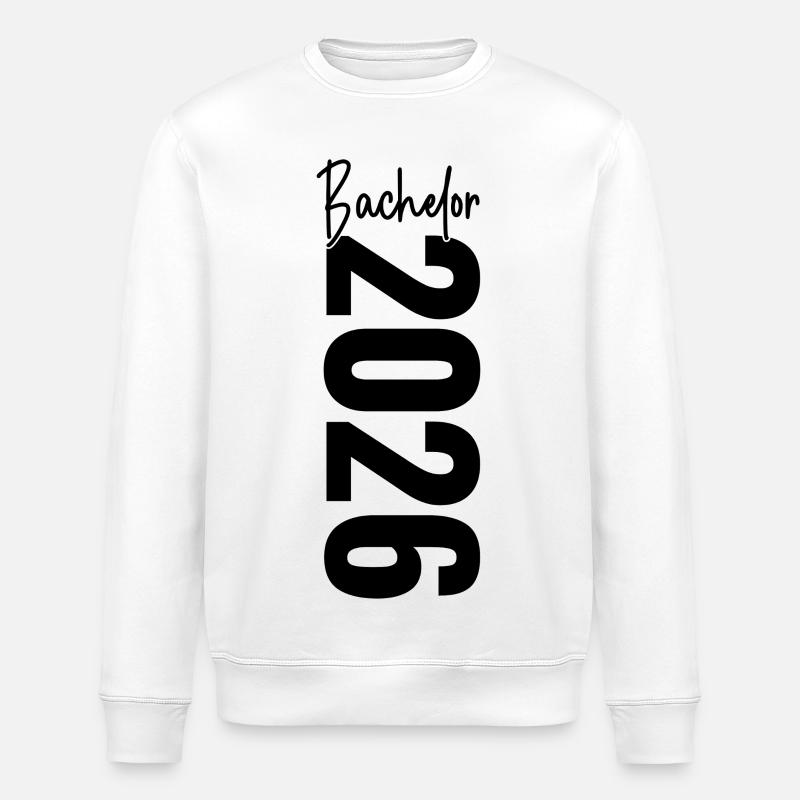 Baccalauréat 2026 - Sweat bio ROLLER Stanley/Stella Unisexe - blanc