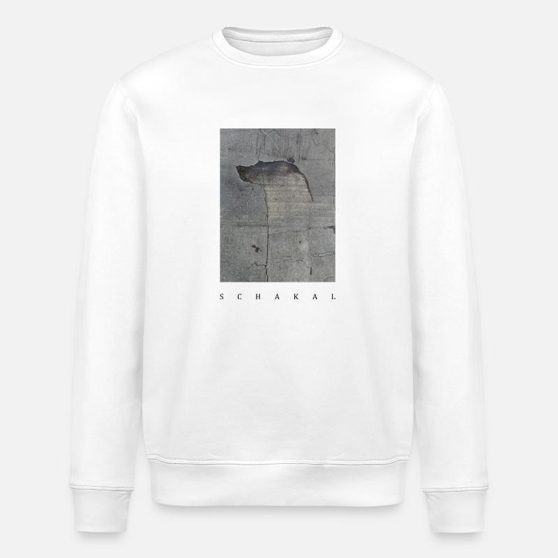 Schakal - Stanley/Stella Unisex Bio-Sweatshirt ROLLER - Weiß