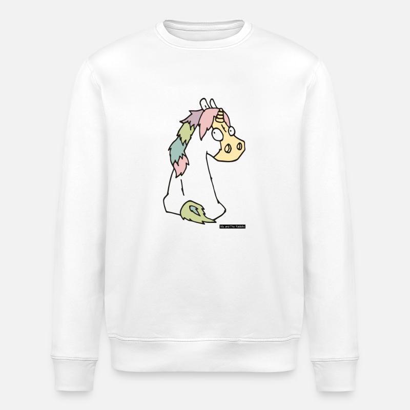 Unity No. 2 - Stanley/Stella ROLLER Unisex Organic Sweatshirt - white