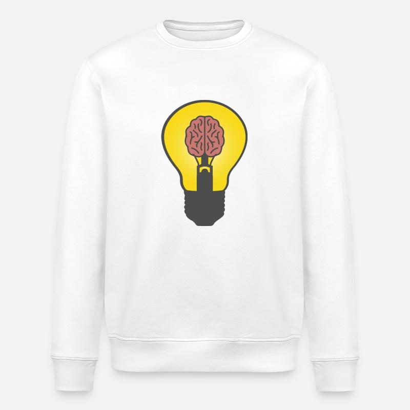 genius - Stanley/Stella ROLLER Unisex Organic Sweatshirt - white