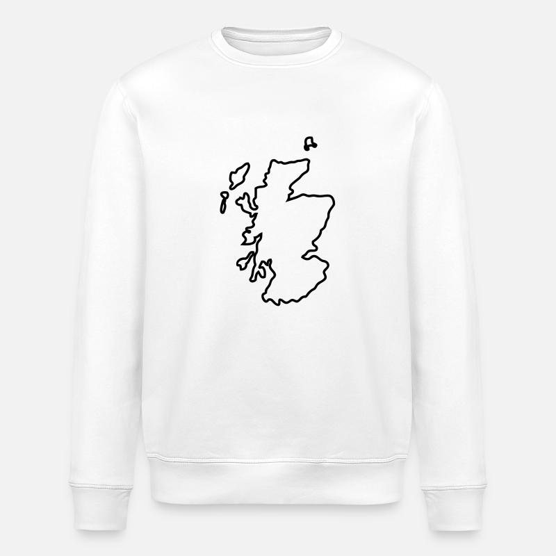 scotland 03 - Stanley/Stella Unisex Bio-Sweatshirt ROLLER - Weiß