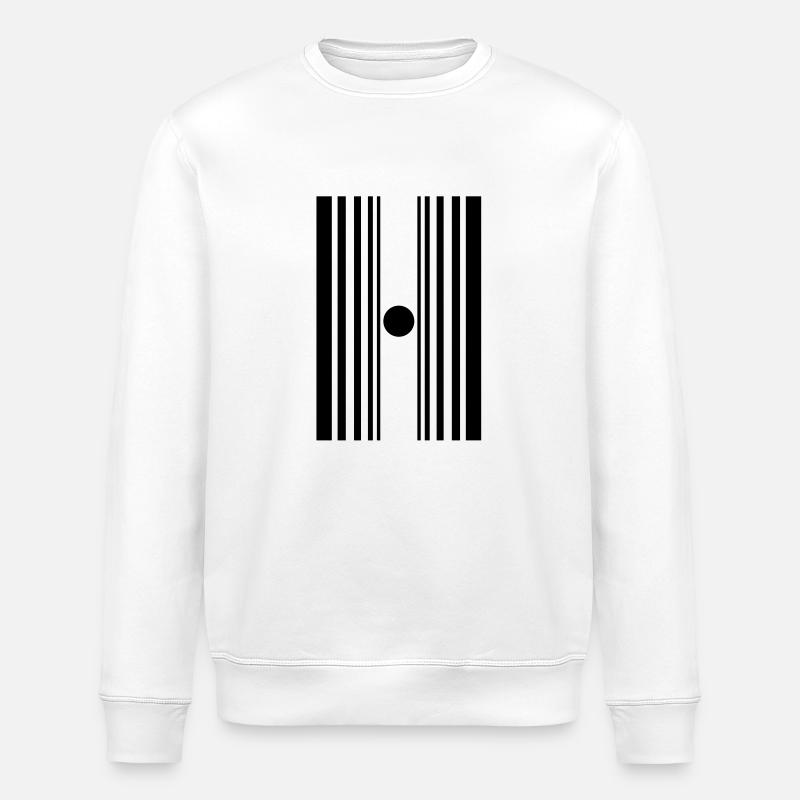 doppler effect - Stanley/Stella ROLLER Unisex Organic Sweatshirt - white