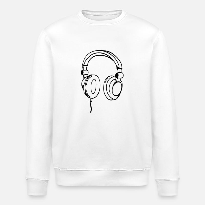 casque - Sweat bio ROLLER Stanley/Stella Unisexe - blanc