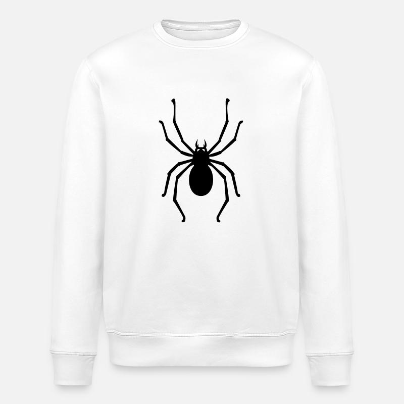 Spinne - Stanley/Stella Unisex Bio-Sweatshirt ROLLER - Weiß